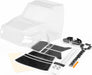 Body, Trx-6® Ultimate Rc Hauler (Clear, Requires Painting) (Includes Headlights, Roof Lights, Side Mirrors, and Decals)
