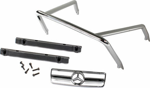 Grille, Mercedes-Benz® G 63®/ Roll Bar/ Mounts, Left and Right/ 2.6X8 Bcs (Self-Tapping) (2)/ 2.5X10 Cs (4) (Fits #8825 Body)