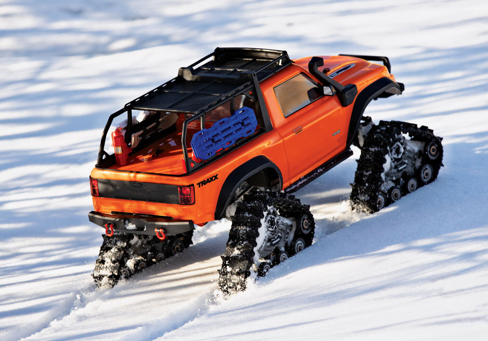 Treads, Deep-Terrain, Trx-4® Traxx® (Complete Set, Front and Rear) (Rubber) (4)