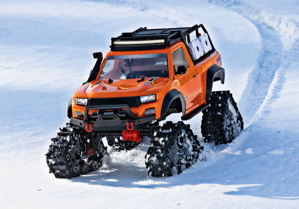 Treads, Deep-Terrain, Trx-4® Traxx® (Complete Set, Front and Rear) (Rubber) (4)
