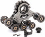 Traxx®, Front, Left (assembled) (requires #8887 Stub Axle, #7061 GTR Shock, and #8895 Rubber Track)