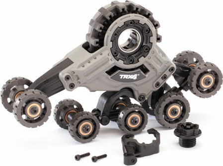 Traxx®, Rear, Right (assembled) (requires #8887 Stub Axle, #7061 GTR Shock, and #8896 Rubber Track)