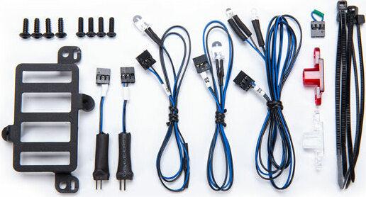 Installation Kit, Pro Scale® Advanced Lighting Control System, TRX-4® Mercedes® G 500® and G 63® (includes Mount, Rear Bumper Lens, Turn Signal, Reverse Light, and Fog Light Harnesses, Hardware)