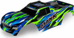 Body, Maxx®, Green (Painted, Decals Applied) (fits Maxx® with Extended Chassis (352mm Wheelbase))