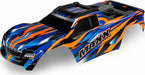 Body, Maxx®, Orange (Painted, Decals Applied) (fits Maxx® with Extended Chassis (352mm Wheelbase))