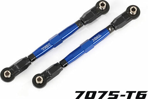 Toe Links, Front (TUBES Blue-Anodized, 7075-T6 Aluminum, Stronger Than Titanium) (88mm) (2)/ Rod Ends, Rear (4)/ Rod Ends, Front (4)/ Aluminum Wrench (1)