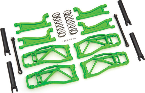 Suspension Kit, Widemaxx®, Green (Includes Front and Rear Suspension Arms, Front Toe Links, Outer Half Shafts (Extended), Rear Shock Springs)