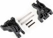 Carriers, Stub Axle, Rear, Extreme Heavy Duty, Black (Left and Right)/ 3X41Mm Hinge Pins (2)/ 3X20Mm Bcs (2) (For Use with #9080 Upgrade Kit)