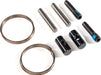 Rebuild kit, steel-splined constant-velocity driveshafts (includes pins and hardware for one axle shaft)