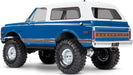 Body, Chevrolet Blazer (1972), Complete, Blue (Painted) (Includes Grille, Side Mirrors, Door Handles, Windshield Wipers, Front and Rear Bumpers, Decals)