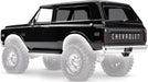Body, Chevrolet Blazer (1969), Complete, Black (Painted) (Includes Grille, Side Mirrors, Door Handles, Windshield Wipers, Front and Rear Bumpers, Decals)