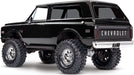 Body, Chevrolet Blazer (1969), Complete, Black (Painted) (Includes Grille, Side Mirrors, Door Handles, Windshield Wipers, Front and Rear Bumpers, Decals)