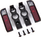 Tail Light Housing, Black (2)/ Lens (2)/ Retainers (Left and Right)/ 2.6X8 Bcs (Self-Tapping) (4)