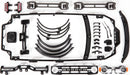 Body, Ford Bronco (clear, requires painting)/ decals/ window masks (includes grille, side mirrors, door handles, fender flares, windshield wipers, spare tire mount, clipless mounting, hardware) (requires #8080X inner fenders)