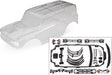Body, Ford Bronco (clear, requires painting)/ decals/ window masks (includes grille, side mirrors, door handles, fender flares, windshield wipers, spare tire mount, clipless mounting, hardware) (requires #8080X inner fenders)