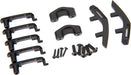 Door handles, left & right/ trail sights, left & right/ trail sight retainers (2)/ 2.6x8 BCS (4)/ 1.6x7 BCS (self-tapping) (5) (fits #9211 body)
