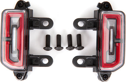Tail Light Assembly, Complete (2)/ 3x8mm BCS (4) (fits #9211 Body)