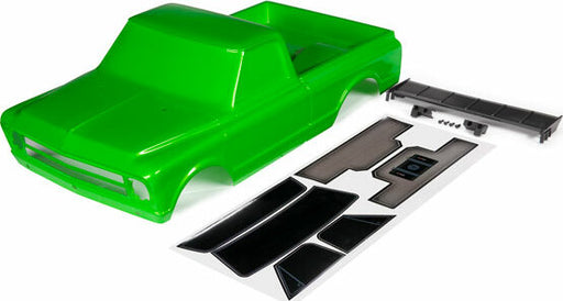 Body, Chevrolet C10, Green (Painted) (Includes Wing and Decals) (Requires #9415 Series Body Accessories To Complete Body)
