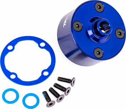 Carrier, Differential (aluminum, Blue-Anodized)/ Differential Bushing/ Ring Gear Gasket/ 3x10mm CCS (4)