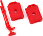 Fuel canisters (left & right)/ jack (red) (fits #9712 body)
