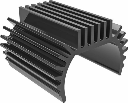 Heat Sink, Titan® 87T Motor (6061-T6 Aluminum, Dark Titanium-Anodized)