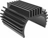 Heat Sink, Titan® 87T Motor (6061-T6 Aluminum, Dark Titanium-Anodized)
