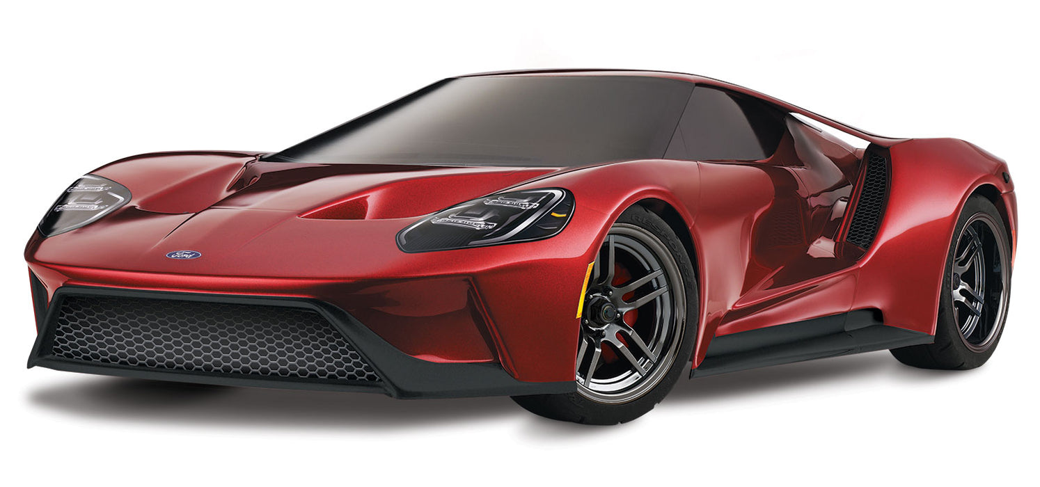 Ford GT®: 1/10 Scale AWD Supercar with TQi Traxxas Link™ Enabled 2.4GHz Radio System & Traxxas Stability Management (TSM)®