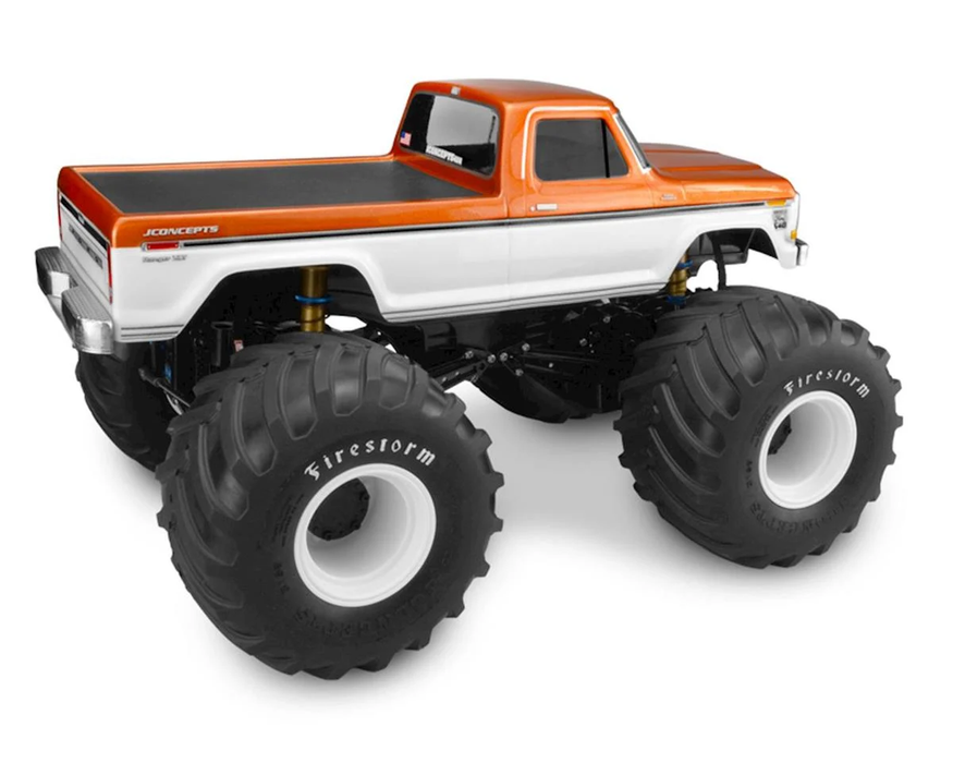 JConcepts 1979 Ford F-250 Monster Truck Body (Clear