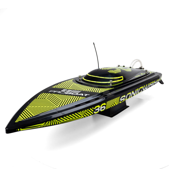 Sonicwake 36" V3 Self-Righting V-Hull Boat RTR, Black