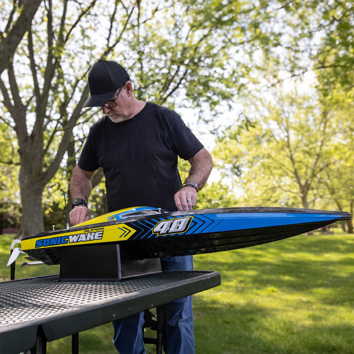 Super Sonicwake 48" 8S Self-Righting Brushless Deep-V RTR