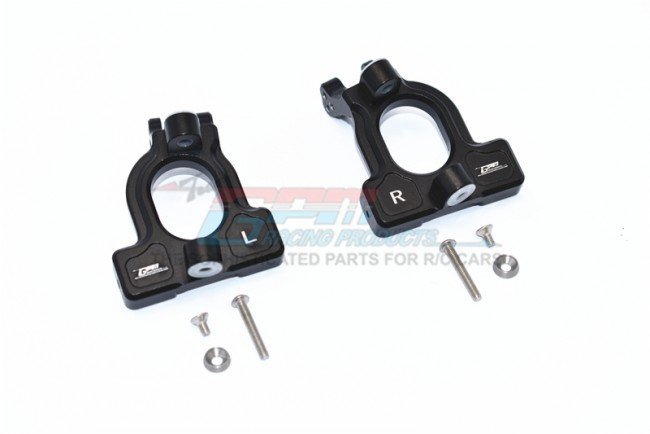 ARRMA KRATON 4X4 4S BLX Aluminum Front C Hubs - 8pc set(BLACK) AR330519