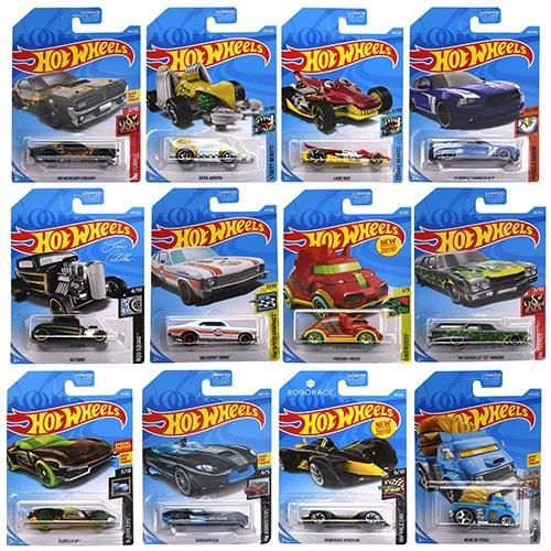 Mattel DP Hot Wheels Single Pack Asst. 72 pc