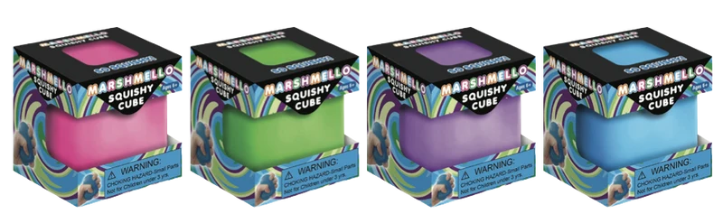 Zorbitz Marshmello Squishy Cube