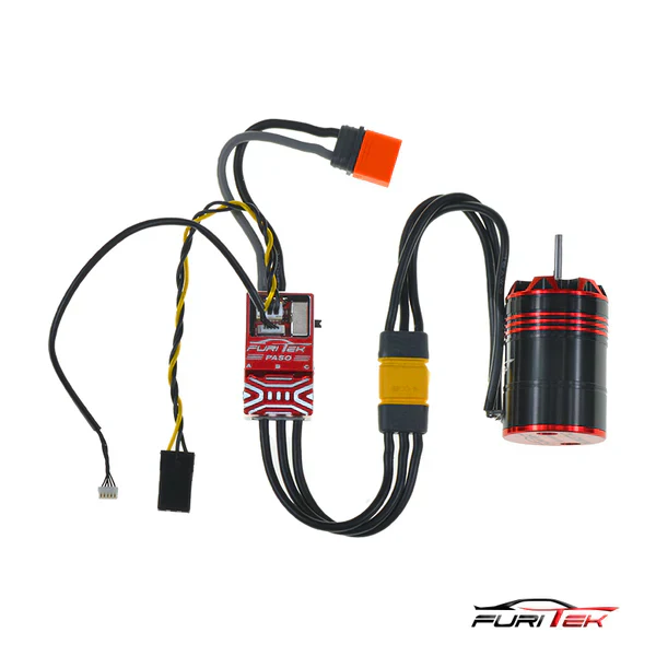 ntroducing the Furitek SCORPION 5600kv Brushless Sensored ESC/Motor Power System for1/12 Losi NASCAR
Furitek, a renowned name in the world of mini crawler electronics, is expanding its horizons by bringing its expertise to new markets. We are proud to...