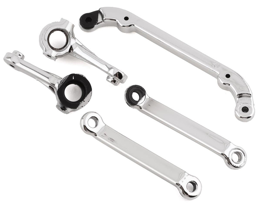 Redcat SixtyFour V2 Steering Arms & V2 Toe Links (Chrome)
