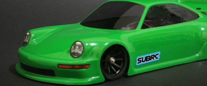 SUBRC 1/28 Lexan Touring Body Hibiki (98mm W/B)