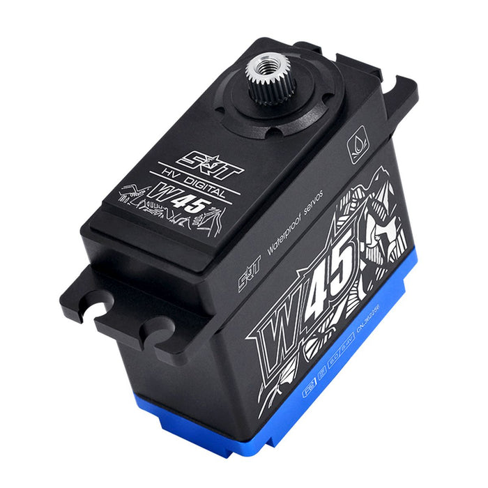 W45 Standard HV Coreless Waterproof Servo, .18sec / 624.9oz @ 8.4V
