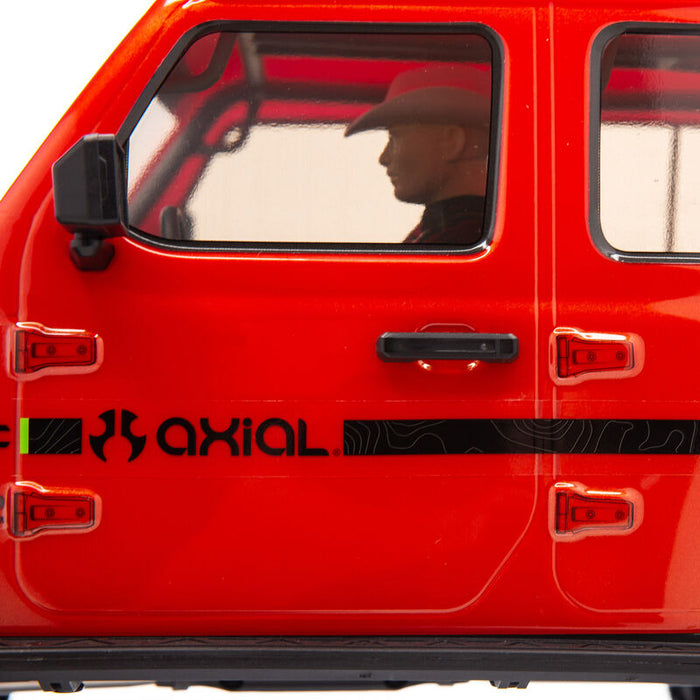 1/10 SCX10 III Jeep JLU Wrangler with Portals RTR - Orange