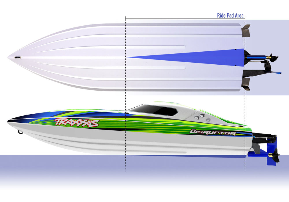 Disruptor 4s Boat ( Green)