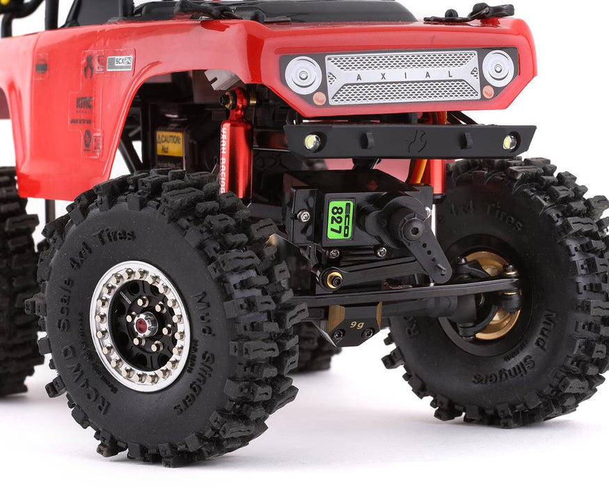 Yeah Racing SCX24 Internal Spring Shocks (2) (Red)