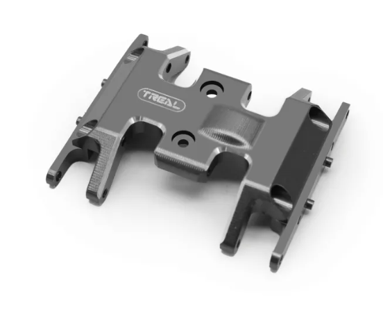Treal Axial SCX24 Aluminum 7075 Skid Plate Gray