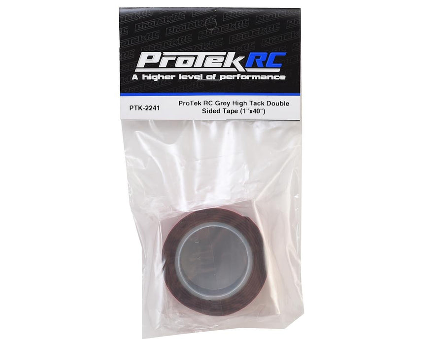 ProTek RC Grey Double Sided Servo Tape Roll (1x40")