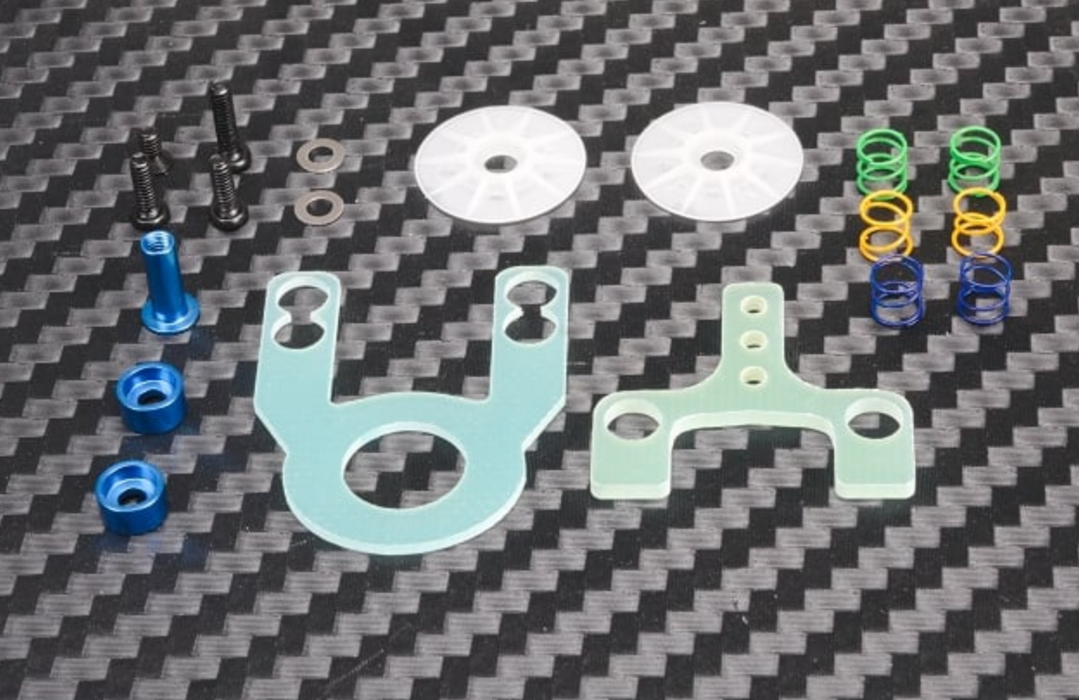 PN Racing Mini-Z MR02/03 Multi Length Disk Damper Set - Blue