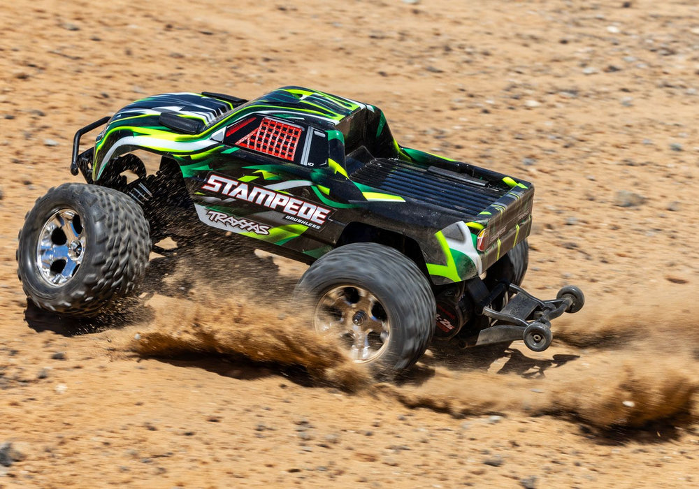 Stampede 2WD BL-2s HD-GRN