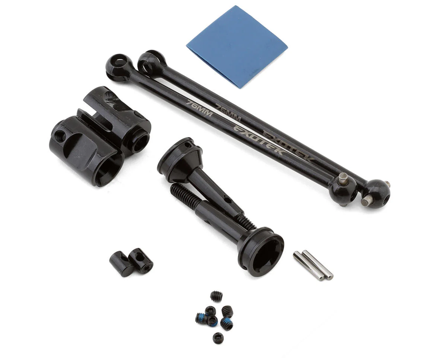 Exotek HD Steel Rear CVD Axles Set for Traxxas Slash
