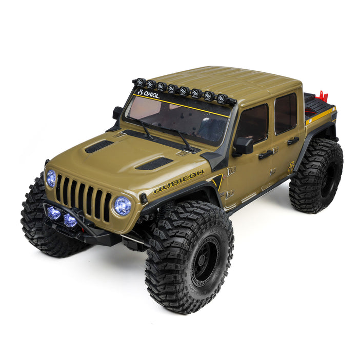 Axial SCX10 III Jeep JT Gladiator 1/10 RTR 4WD Electric Trial Rock Crawler (Green) w/2.4GHz Radio