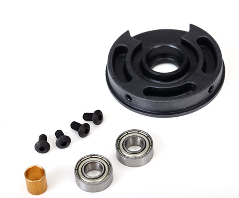 Rebuild kit, Velineon® 3500 and 540XL (includes plastic endbell, 5x11x4mm ball bearings (2), 2.5x5mm BCS (with threadlock) (4), rear bushing)