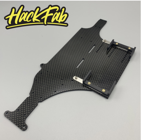 Losi Mini Late Model Conversion SuperWide Chassis Offset Widening Kit