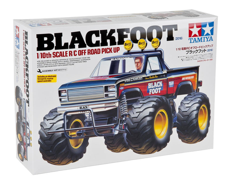 Tamiya Blackfoot 2016 2WD Electric Monster Truck Kit