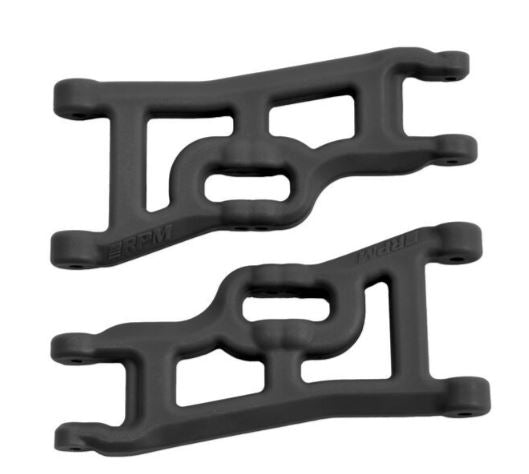 Front A-arms (2) Offset-Compensating, Black; Slash (TRA3631)